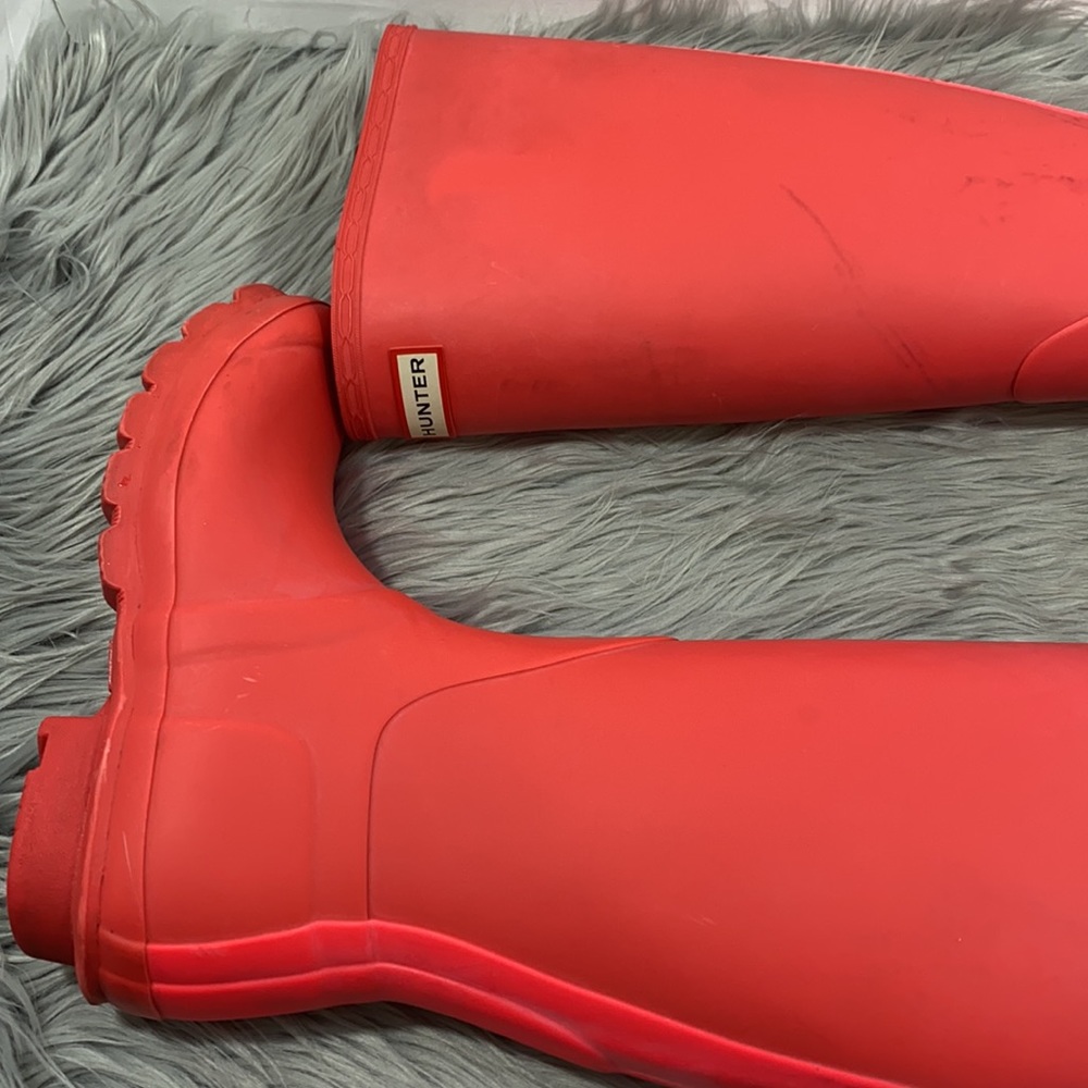 Hunter Original Stripe Tall Boot Size 5 - image 6